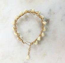 Load image into Gallery viewer, Maile Pikake Single Strand Bracelet
